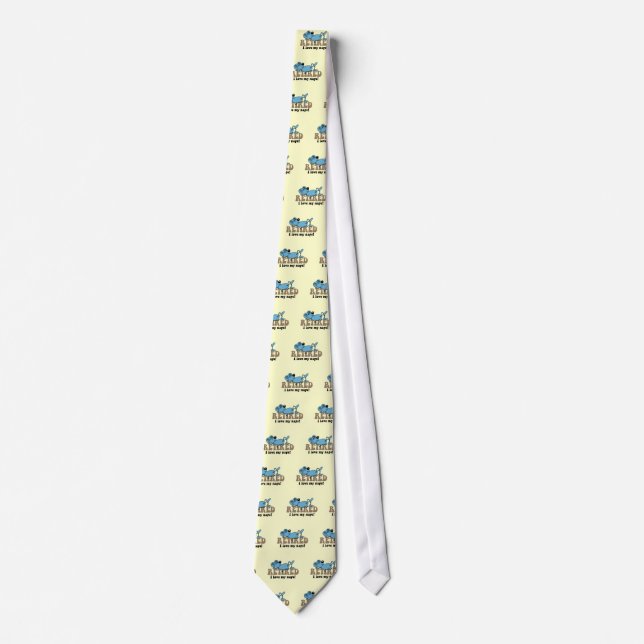 retirement tie (Front)