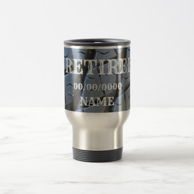 Retirement - Travel Mug Custom Design by You (Center)