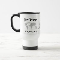 Retirement Travel Themed Party World Map Vintage