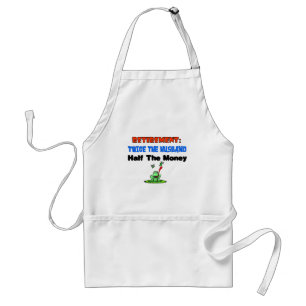 Retirement twice the husband standard apron