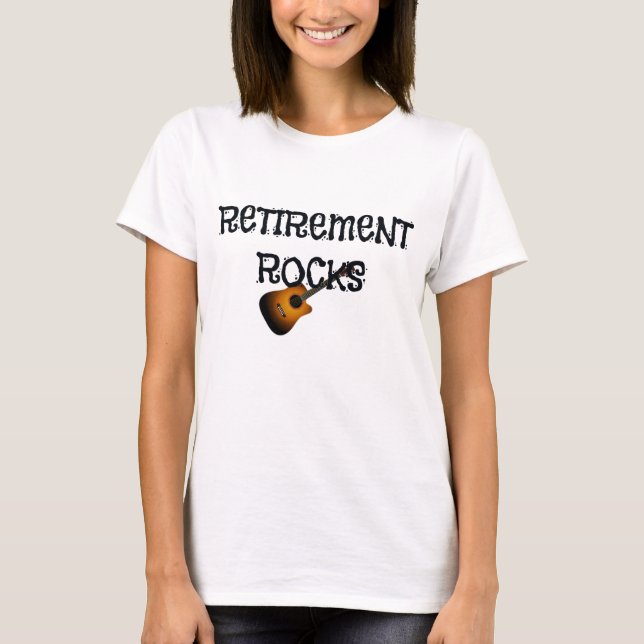 Retirement Unplugged T-Shirt (Front)