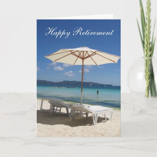 retiring blue shade card (Front)