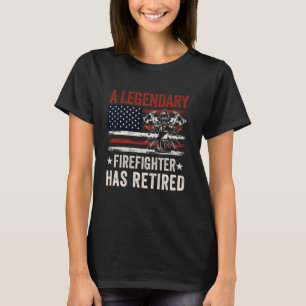 Retiring Firefighter for Retired Fireman Funny Ret T-Shirt