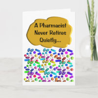 Retiring Pharmacist Card