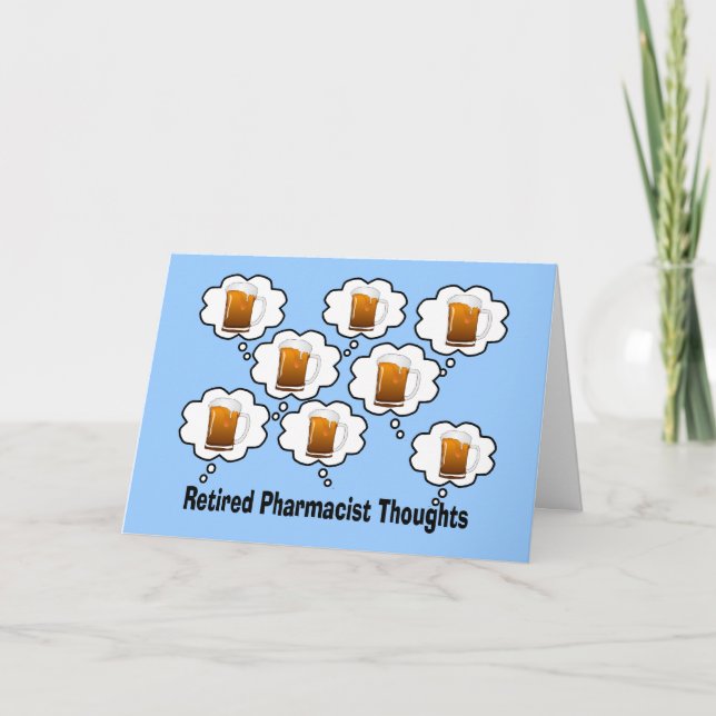 Retiring Pharmacist Card (Front)