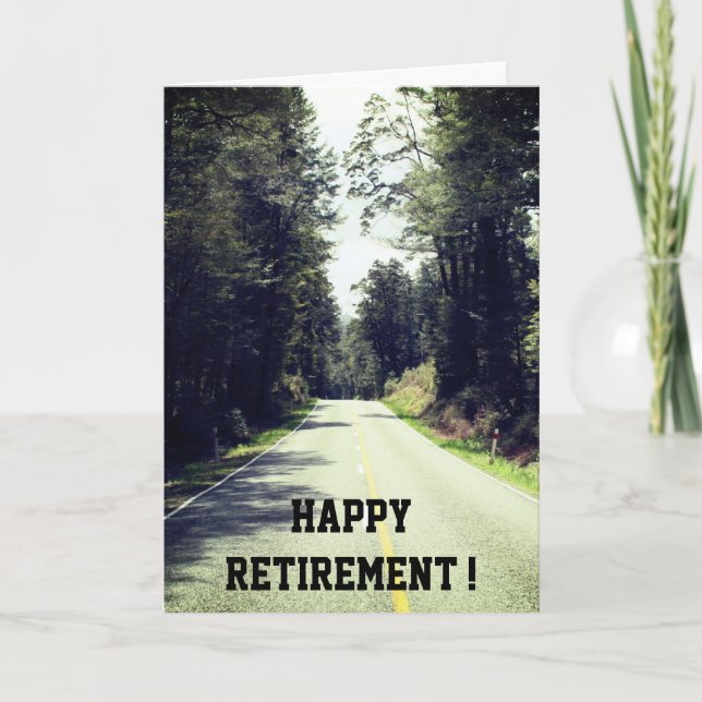 retiring roads journey card (Front)
