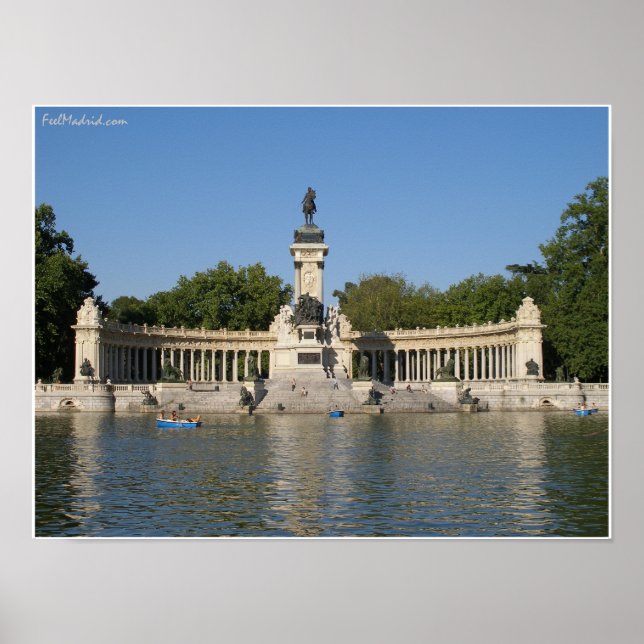 Retiro Park Madrid Poster (Front)