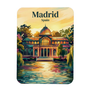 Retiro Park Spain Magnet