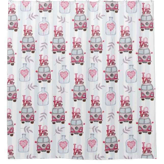 Reto Vans Shower Curtain (Front)