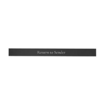 Retour à Étiquettes d'adresse de retour de l'expéd