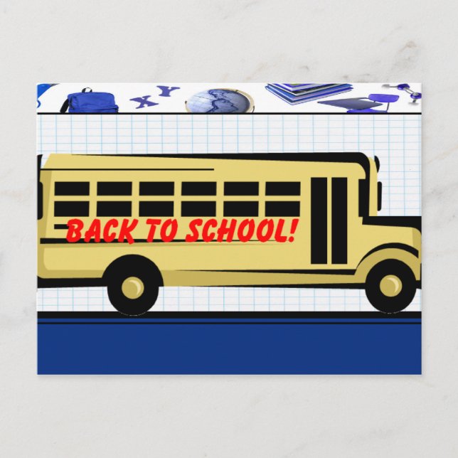 Retour à la carte postale de l'école (Devant)