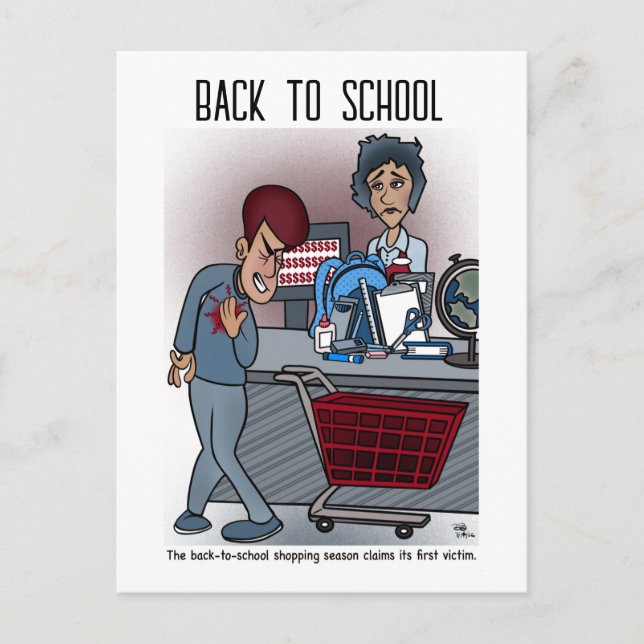 Retour À La Carte Postale De L'École (Devant)