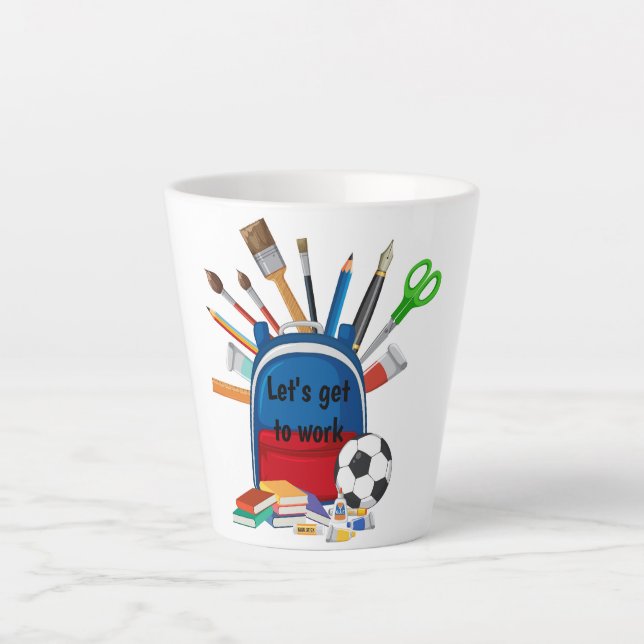 Retour à la tasse de l'école (Devant)