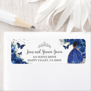 Retour à l'adresse pour Quinceanera Fleurs Bleu Ro