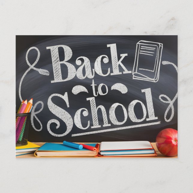 retour à l'école Carte postale (Devant)