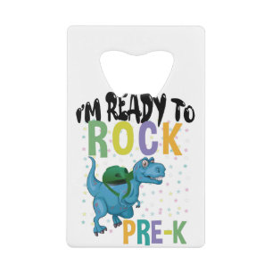 Retour à l'école Je suis prêt à rocker Pré-materne