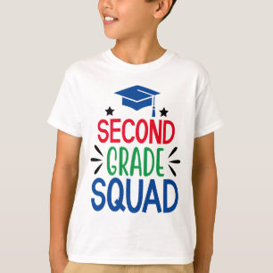 Retour à l'école : T-shirt de l'équipe de deuxième