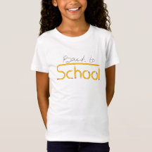 Retour à l'école T-shirt fille