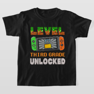 Retour à l'école T-Shirt pour garçon de 3e année J
