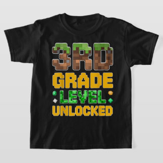 Retour à l'école T-Shirt pour garçons de 3e année