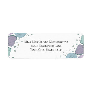 Retour Adresse Plage Coquillages Lilac Dusty Blue