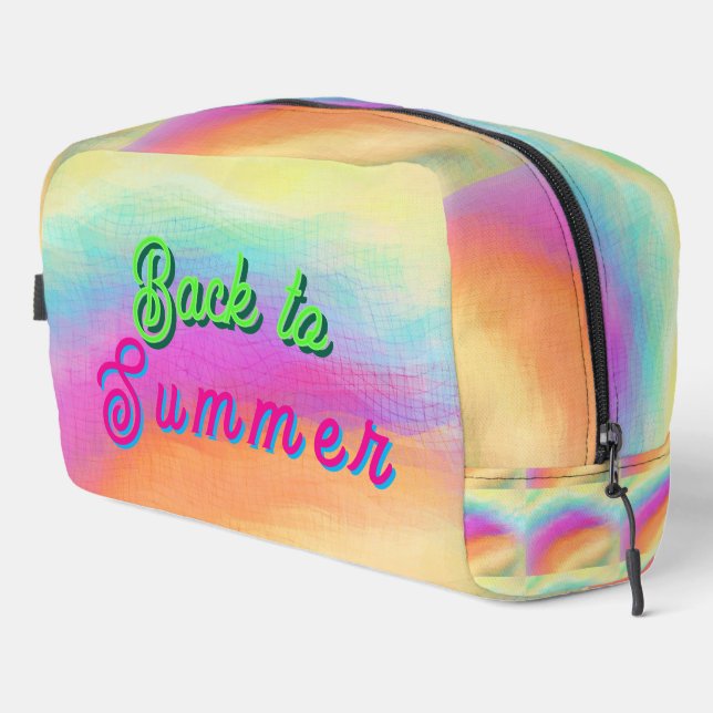 Retour au sac de toilette d'été (Coin droit)