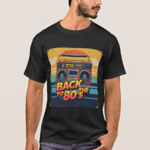 Retour au T-shirt Boombox Gen X des années 80