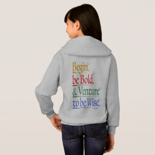 Retour - Citation Magique Horace Enfants Sweat - s