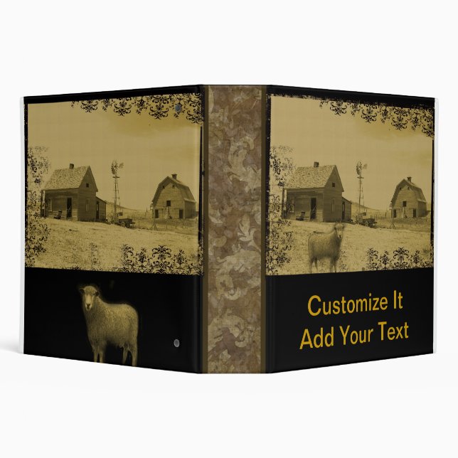 Retour dans le temps - Classeur de 2 pouces (Arrière-plan)