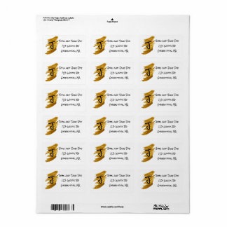 Retour Étiquette Gold