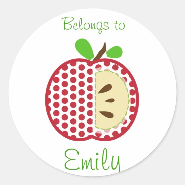 Retourner à l'école Stickers (Appartient à) (Devant)