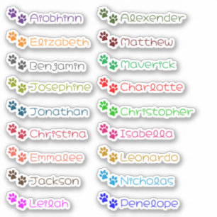 Retourner à l'école Stickers de noms multiples per