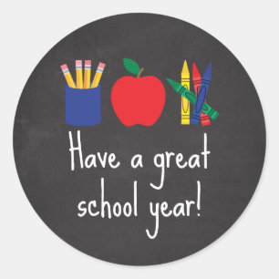 Retourner à l'école Stickers pour enfants