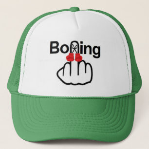 Retourner de la boîte de casquette