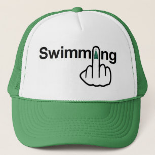 Retourner de natation casquette