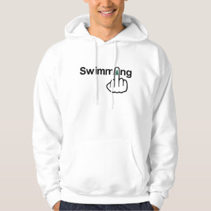 Retourner de natation sweat - shirt à capuche