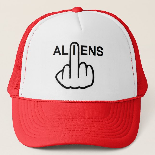 Retourner les Aliens casquettes (Devant)