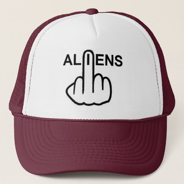 Retourner les Aliens casquettes (Devant)