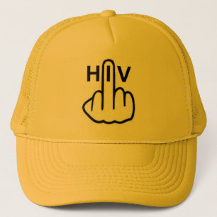 Retourner sur le VIH casquette
