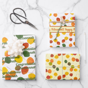 Retraite Automne Couleur Aspen Feuilles personnali