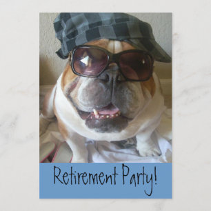 Retraite des Invitations English Buldog