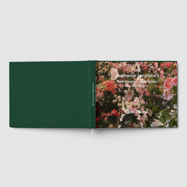 Retraite du livre d'hôtes, Fleurs florales (Complet)