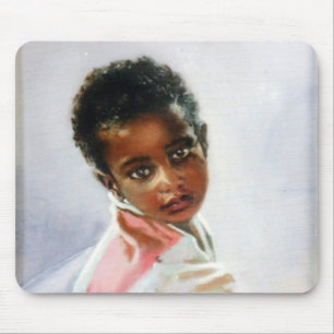 Retratro de niño/Retrato de neno/Portrait of boy Mouse Pad