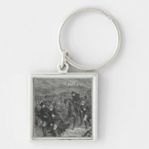 Retreat from Moscow Keychain