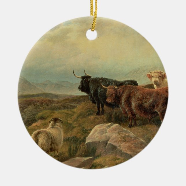 Retribution Ceramic Ornament (Front)