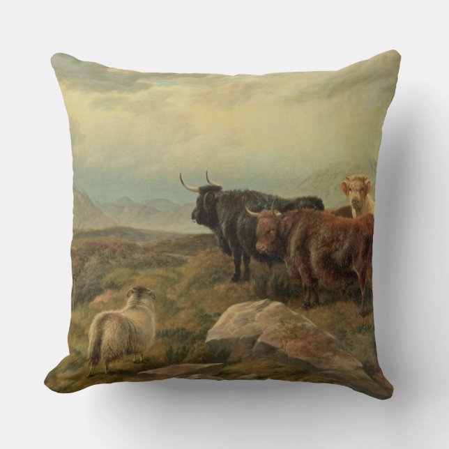 Retribution Throw Pillow (Front)