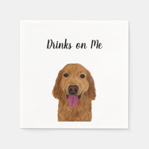 Retriever Cocktail Napkins