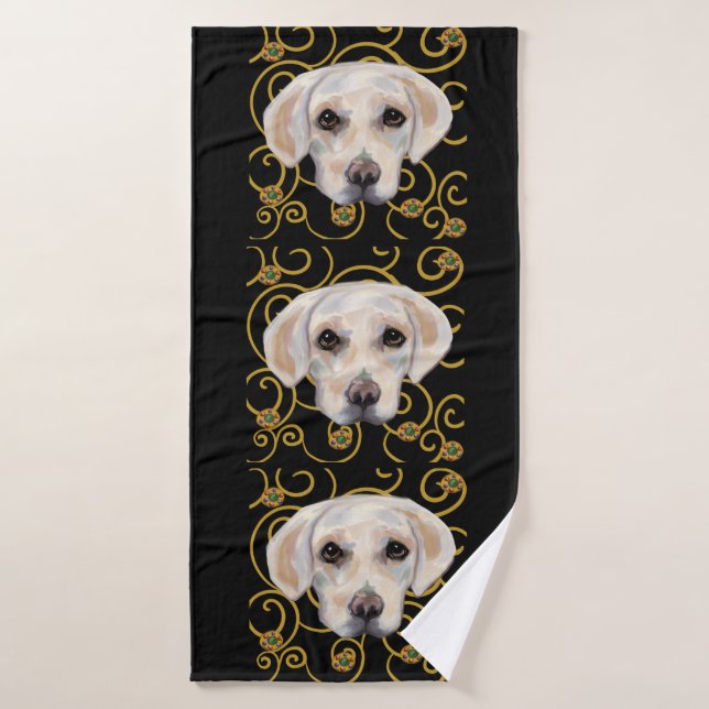 Retriever du Labrador (Serviette de bain)