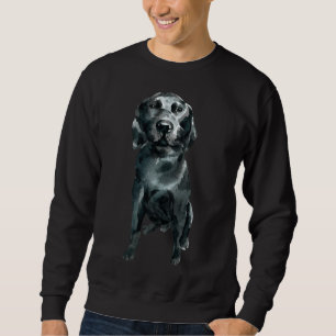 Retriever Love Black Dog Black Lab Black Labrador  Sweatshirt