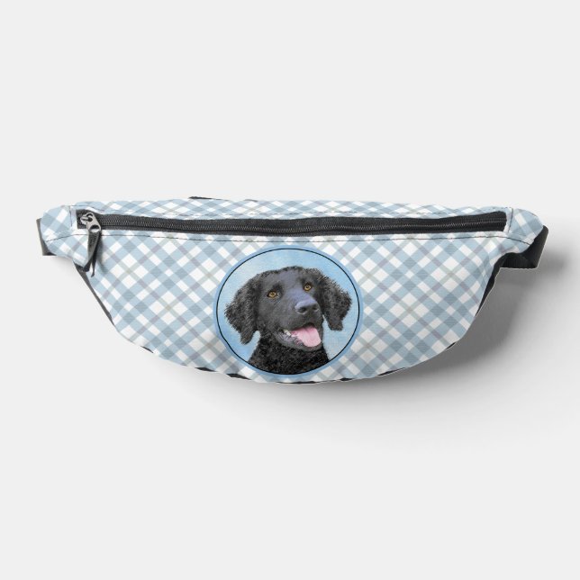 Retriever recouvert de boue peint art original chi (Poser)